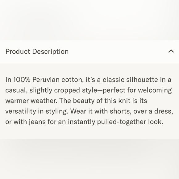 Jenni Kayne Chloe Crewneck striped cotton sweater - Ivory with black stripes - Picture 7 of 7